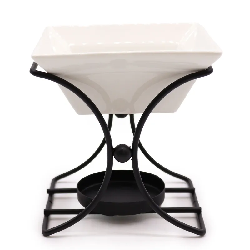 Ceramic & Metal Square Stand - KDMD