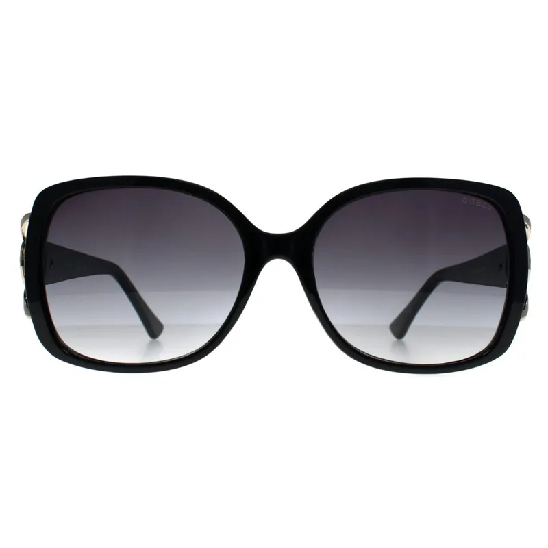 Butterfly Shiny Black Grey Gradient GF6065 - Guess