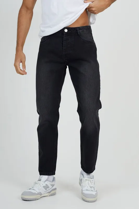 Cotton Loose Fit Denim Jeans - Brave Soul