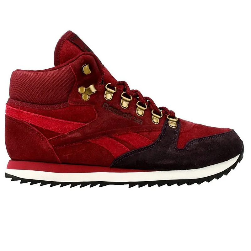 Classic Mid Red Boots - Reebok