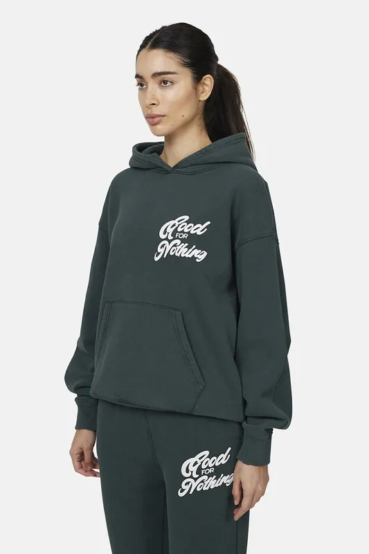 Relaxed Hoodie - Good For Nothing
