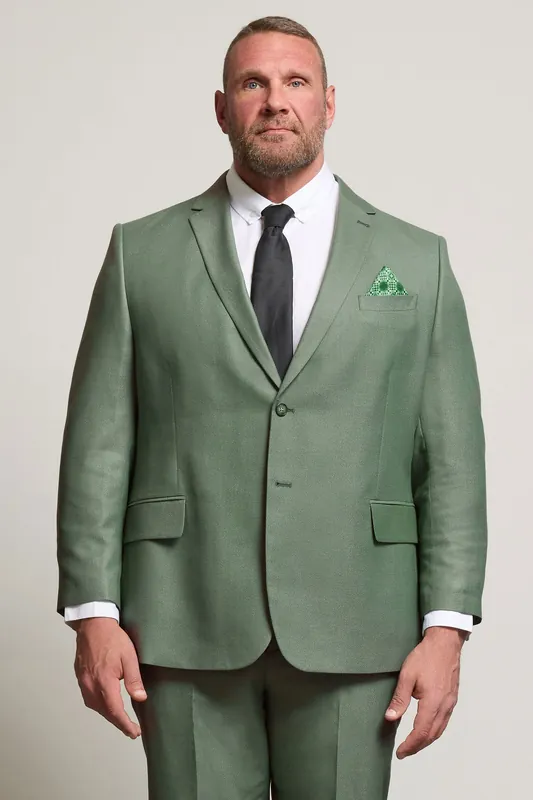 Textured Suit Jacket - BadRhino