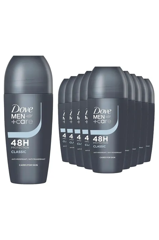 Dove Men+Care Roll On 'Antiperspirant' Deo 48H Protection, 12x 50ml