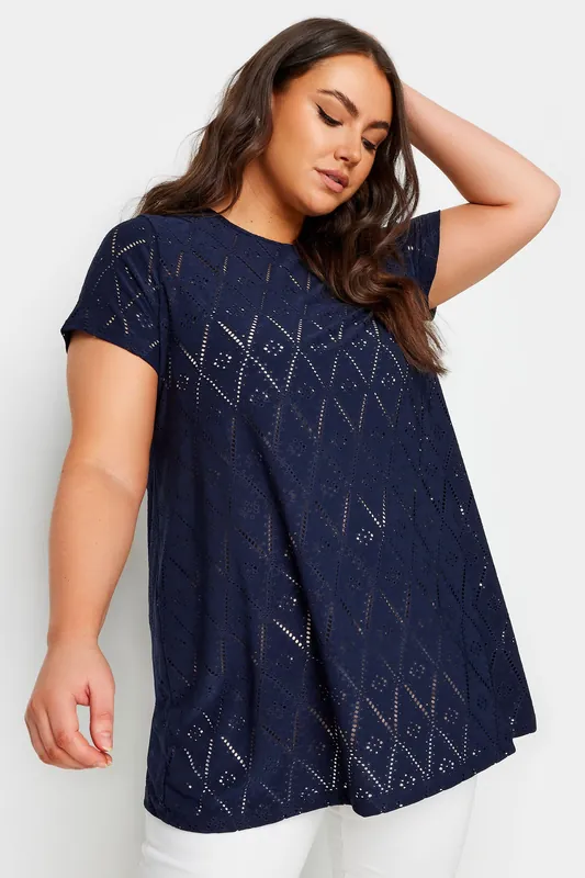 Broderie Anglaise Swing T-Shirt