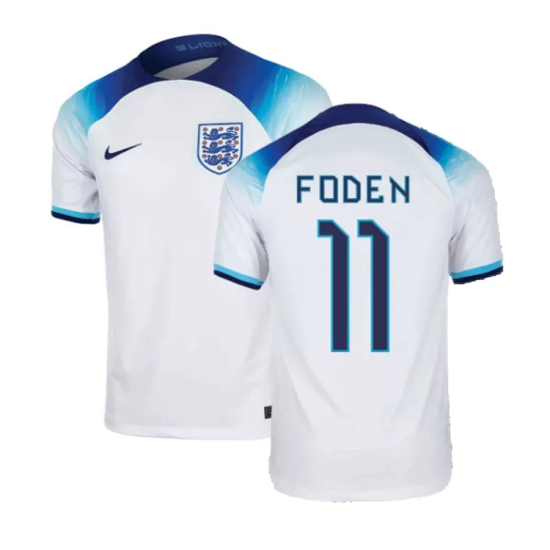 Mens 2022 - 2023 Home Shirt - Foden 11