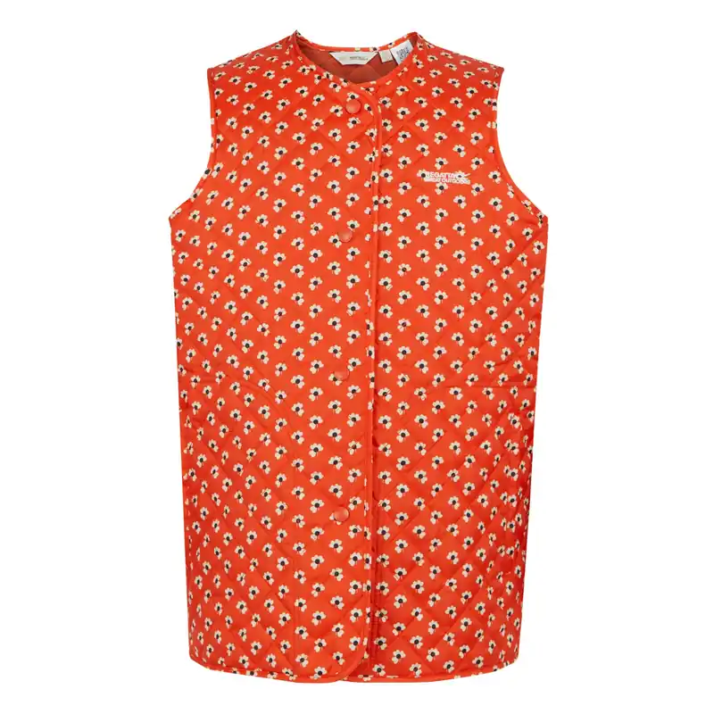 Orla Kiely Floral Quilted Gilet - Regatta Professional
