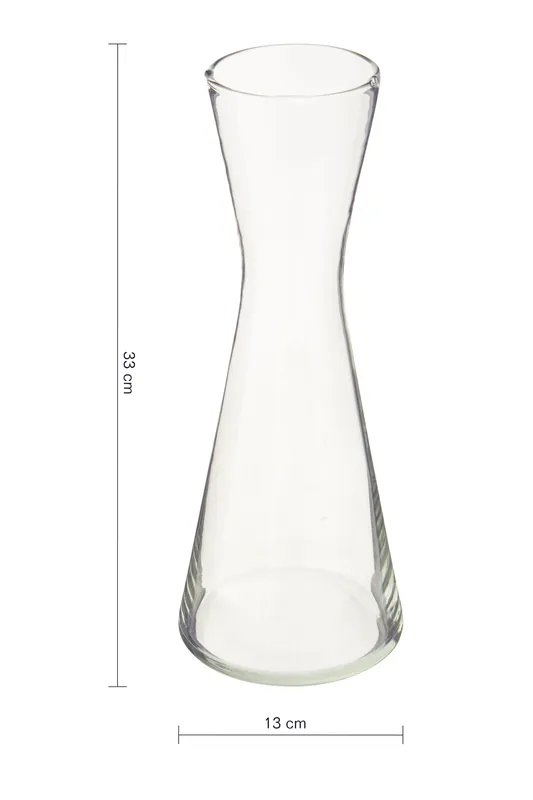 Ambra Clear Glass Carafe - Orsina