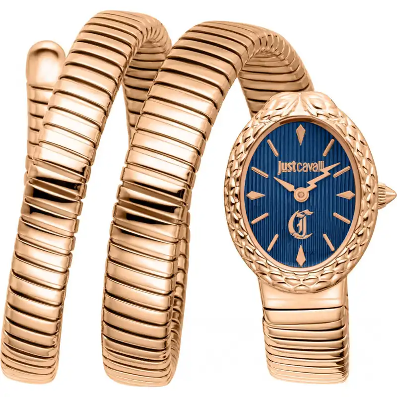 JC1L391M0035 Signature Snake 22mm Quartz Watch - Just Cavalli