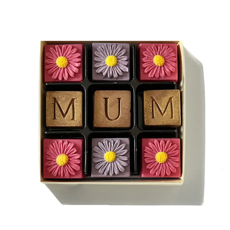 Milk Chocolate Mum & Flowers - CHOC ON CHOC