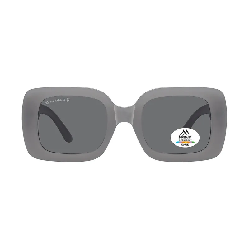 Square Grey Cream Grey Polarized MP68 - montana