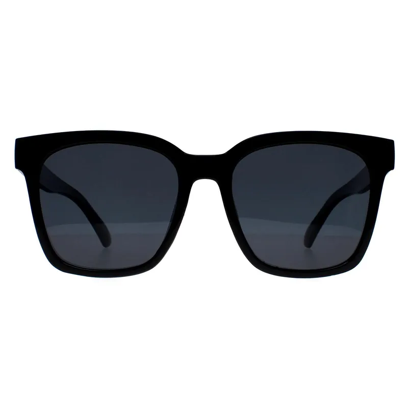 Square Shiny Black Grey Polarized MP72 - montana