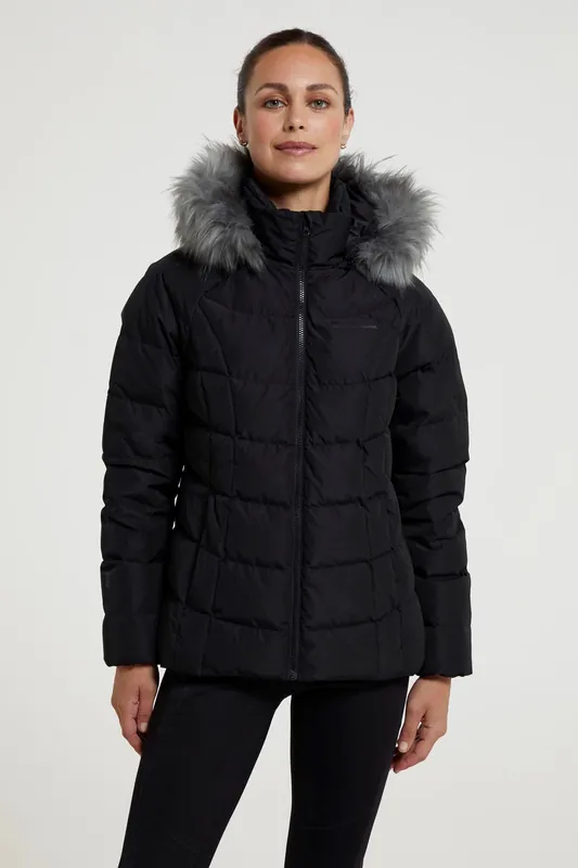 Isla' Water Resistant Winter Extreme Down Jacket - Mountain Warehouse