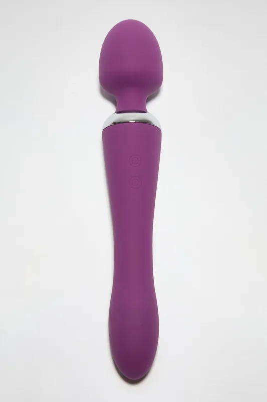Double Ended Dual Vibrating Wand Massager - Ann Summers