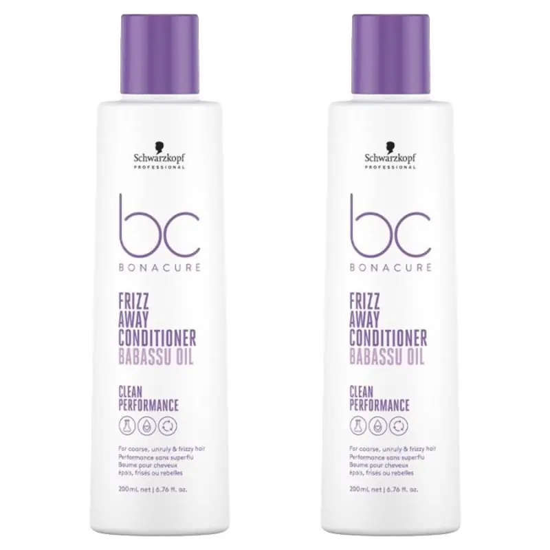 BC Clean Frizz Away Conditioner Double 200ml - Schwarzkopf