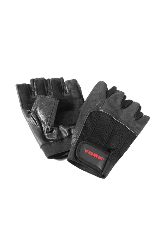 Leather Weight Lifting Gloves - York