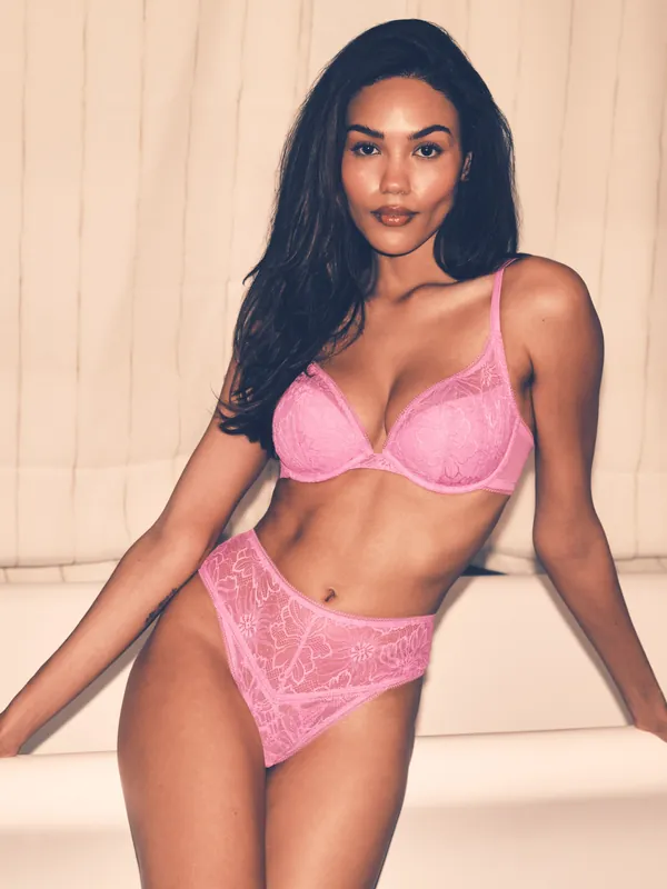 Knickerbox Alice Lace Padded Plunge Bra