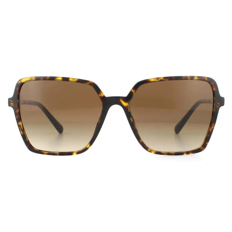 Square Havana Brown Gradient Sunglasses - Versace