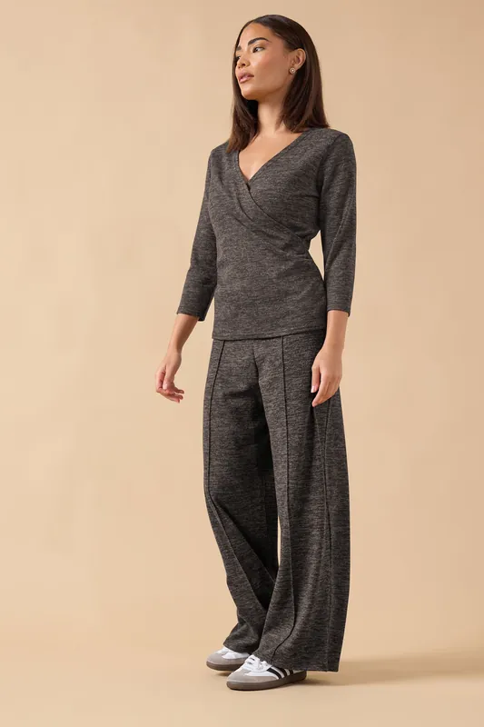 Petite Marl Lounge Trousers - PixieGirl