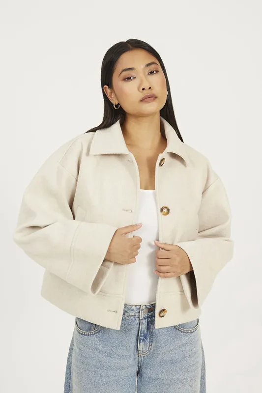 Short Collared Jacket - Brave Soul