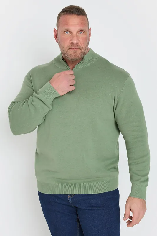 Milano Quarter Zip Jumper - BadRhino