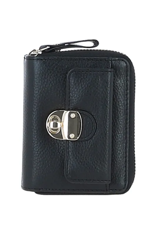 Stylish Compact Ladies Purse with RFID Protection - Ashwood Leather