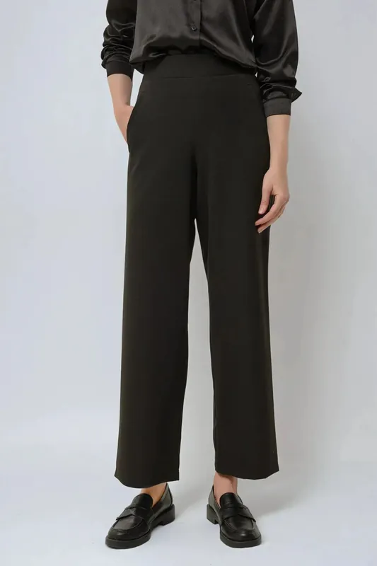 High Waist Wide Leg Pants - Hiccup