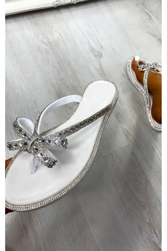 Alta Bow Detail Sandals - IKRUSH