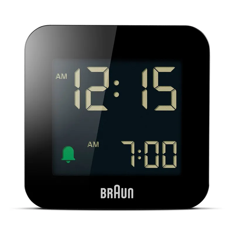 Digital Travel Alarm Clock - Braun