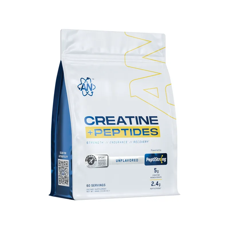 Creatine + Peptides Powder - Unflavoured - 30 Servings