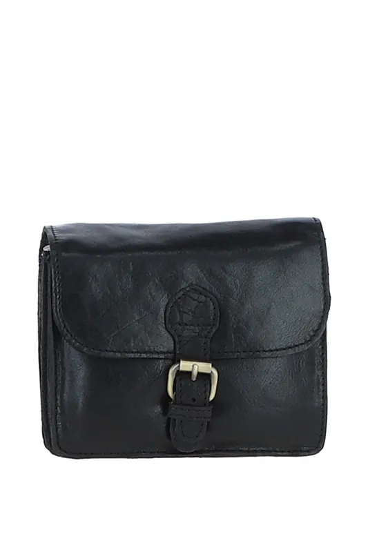 Vintage Mini Leather Cross Body Shoulder Bag With Chain Strap - Ashwood Leather