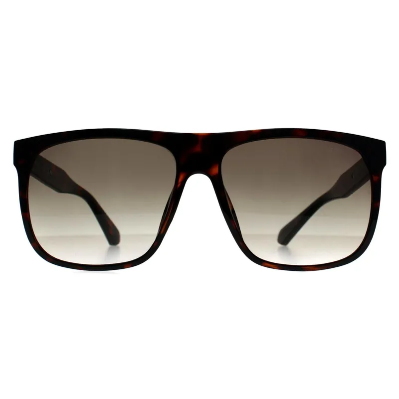 Square Dark Havana Brown Gradient GF5072 - Guess