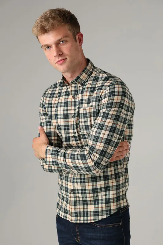 Cotton Printed Long Sleeve Shirt - Tokyo Laundry
