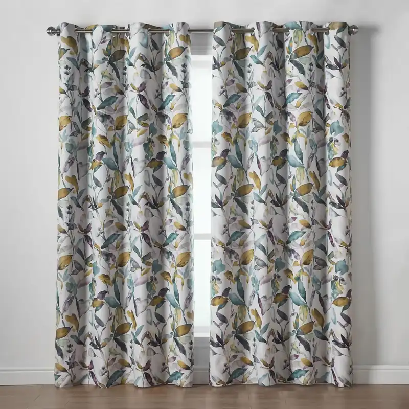 Giverny Blockout Curtains Thermal Eyelet Header - Alan Symonds