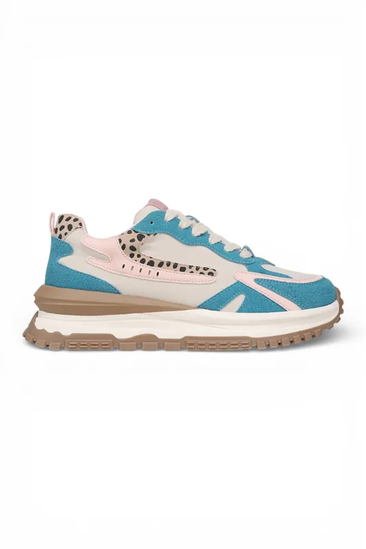 Retro Lace-Up Chunky Sneakers Shoes - Blowfish Leo