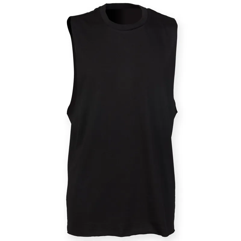 Skinnifit High Neck Slash Armhole Vest - Skinni Fit