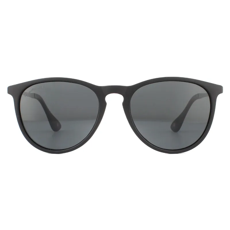 Oval Black Black Smoke Polarized Sunglasses - montana