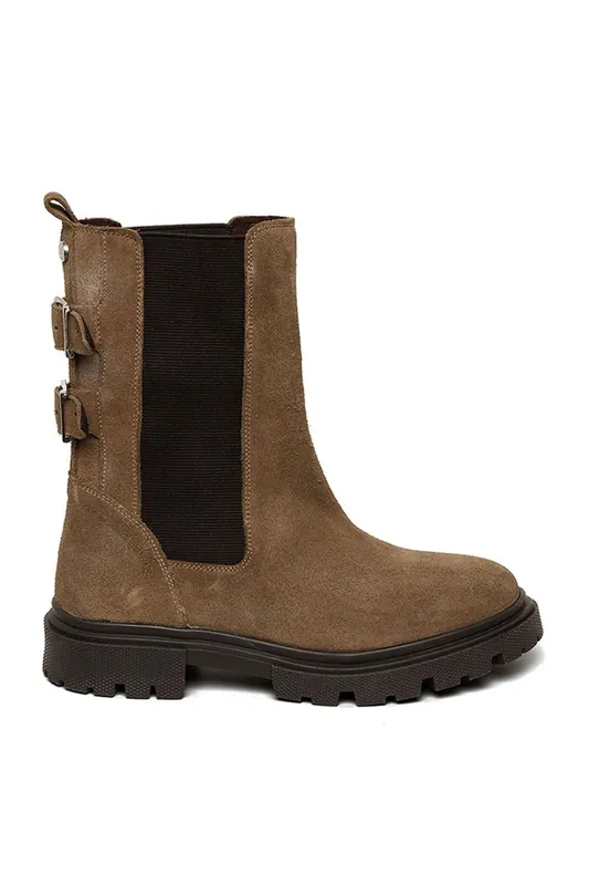 Ramy Boot Brown' Suede Boots - STEVE MADDEN