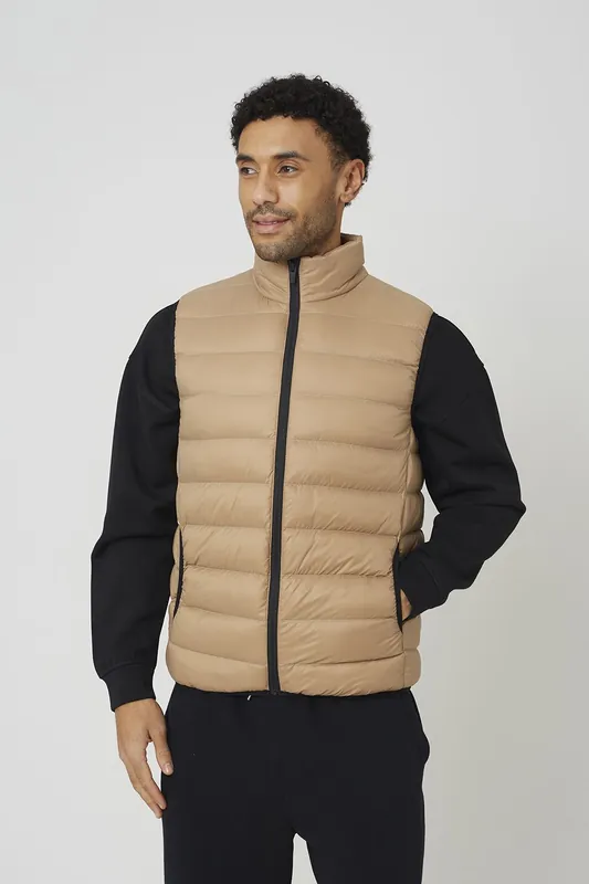 Quilted Padded Gilet - Brave Soul