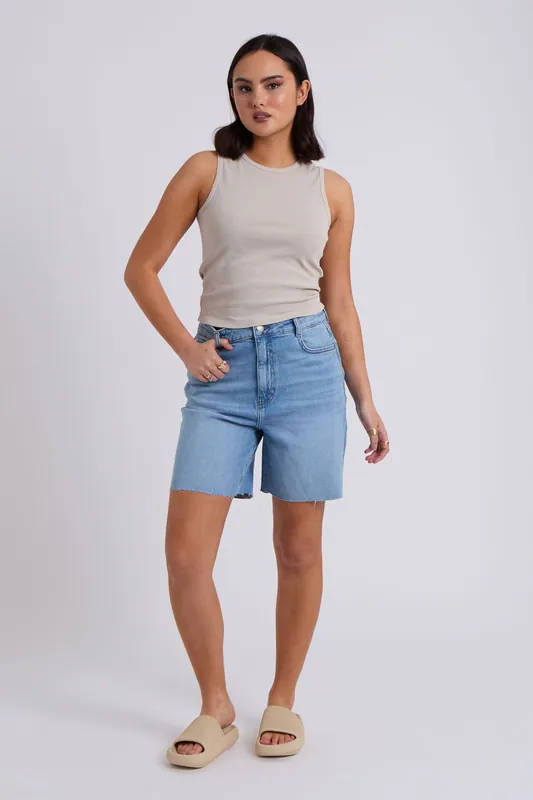 Bleach Bermuda Shorts - Urban Bliss