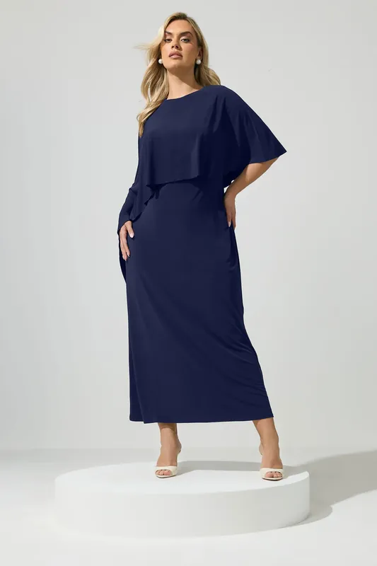 Maxi Cape Dress - Yours