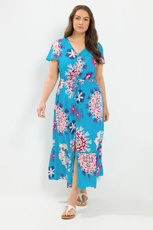 Printed Maxi Dress - Yours
