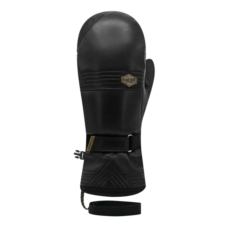 MSTARZ' Leather Insulated Waterproof Polymax® Pro Ski Mittens - Racer