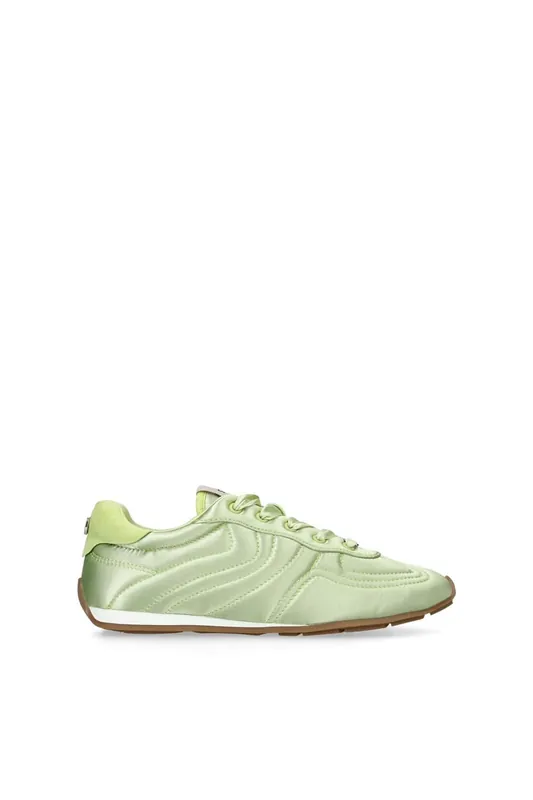 Abbi Green Satin' Satin Trainers - STEVE MADDEN