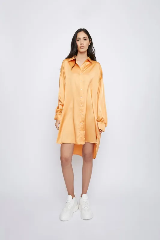 Hi-Low Shirt Dress