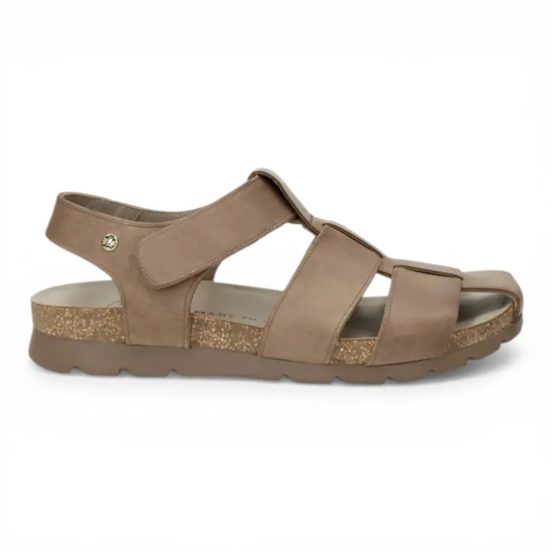 Stanley C8 Waterproof Taupe Leather Sandals - TruClothing