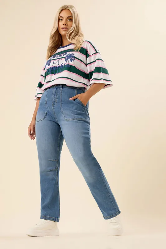 Denim Barrel Jeans - Yours