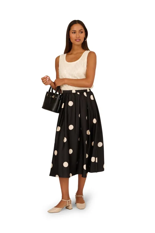 Pull On Pleated Skirt - Adrianna Papell