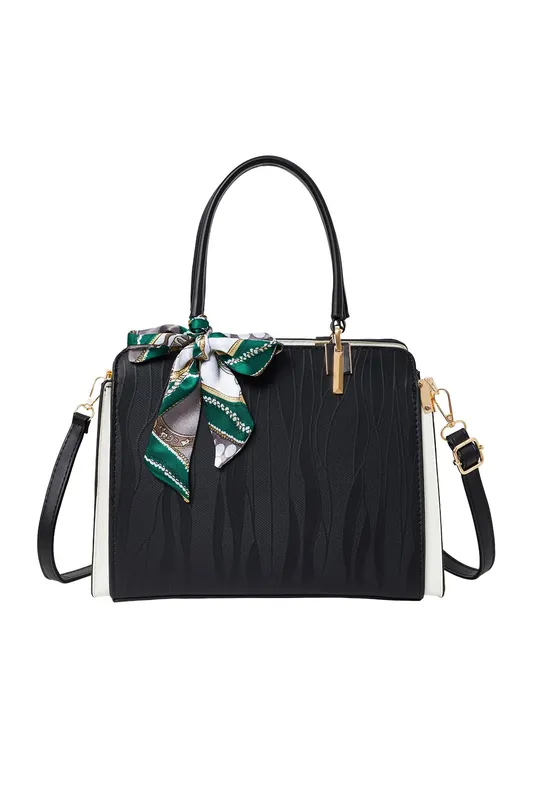 PU Leather Handbag Shoulder Bag with Adjustable Strap - MODISHION