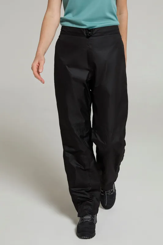 Waterproof Over Trousers Zipped Breathable - Mountain Warehouse