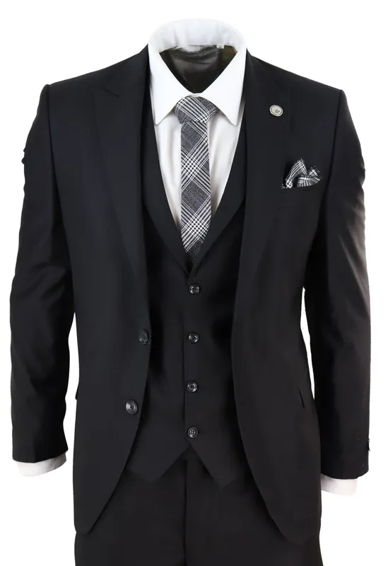 469 - 3 Piece Classic Plain Suit